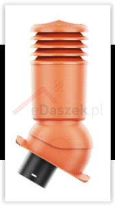 Kominek wentylacyjny KRONOPLAST HiVent  ciepły fi 125mm BUDMAT ZEFIR