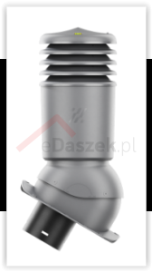 Kominek wentylacyjny KRONOPLAST HiVent  ciepły fi 125mm PRUSZYŃSKI LOARA