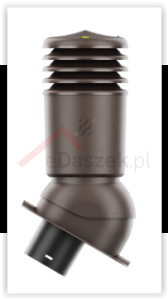 Kominek wentylacyjny KRONOPLAST HiVent  ciepły fi 125mm PRUSZYŃSKI REGLE