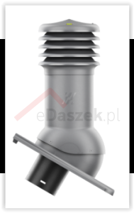 Kominek wentylacyjny KRONOPLAST HiVent zimny  fi 125mm do dachówki betonowej Creaton Kapstad