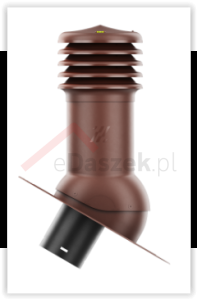 Kominek wentylacyjny KRONOPLAST HiVent zimny  fi 125mm pokrycia z gontu lub papy