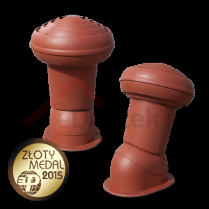 Kominek dachowy MDM Virtum średnica Ø125 mm do pokryć z blachy płaskiej (rąbek)