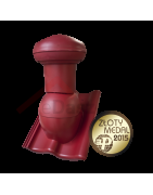 Kominek dachowy MDM Virtum średnica Ø125 mm do dachówki cementowej BMI Braas Bałtycka