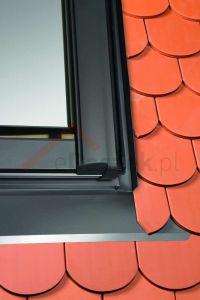 Kołnierz ROTO do okna seria R/I z WD EDL do pokryć typu karpiówka