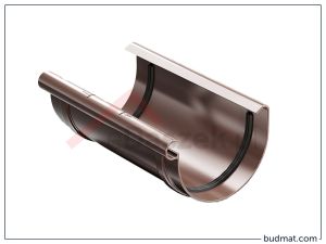 Budmat ProAqua PVC 125 Łącznik rynny