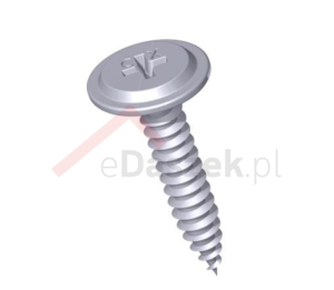 Wkręt montażowy do drewna 4,8x19mm op. 500 kolor