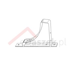 Wspornik mocownika ławy kominiarskiej MDM typ "BD" blachodachówka moduł BD 350/400, kolor