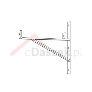 Wspornik mocownika ławy kominiarskiej MDM przyścienny ocynk