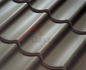 Pruszyński Szafir 0,770 m2 blachodachówka panelowa dwa moduły