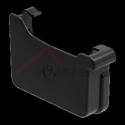 Galeco kwadratowe PVC2  135 Denko rynny lewe