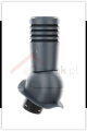 Kominek wentylacyjny Ecoline do blachodachówki profil W fi 125mm antracytowy kolor 7016.PNG