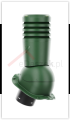 Kominek wentylacyjny Ecoline do blachodachówki profil G fi 125mm zielony RAL6020.PNG
