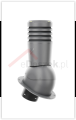 Kominek wentylacyjny Ecoline do blachodachówki profil PI fi 125mm grafit RAL 7024.PNG