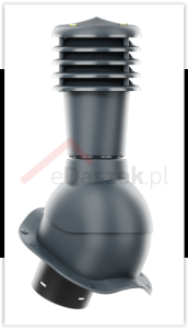 Kominek wentylacyjny KRONOPLAST SMARTLINE zimny  fi 125mm BUDMAT SARA  