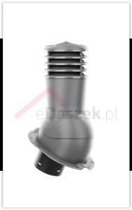 Kominek wentylacyjny KRONOPLAST SMARTLINE zimny  fi 125mm RUUKKI FIRIGGE