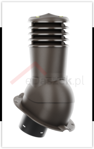 Kominek wentylacyjny KRONOPLAST SMARTLINE zimny  fi 150mm RUUKKI FIRIGGE 