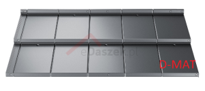 Blachodachówka modułowa GARDA D-MATT 0,833m2 Budmat 