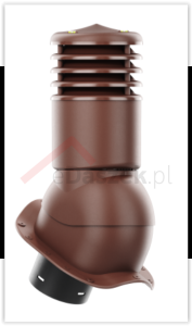 Kominek wentylacyjny KRONOPLAST SMARTLINE ocieplony fi 150 PRUSZYŃSKI  SZAFIR