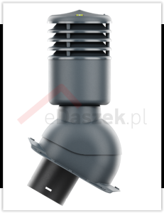 Kominek wentylacyjny KRONOPLAST SMARTLINE ocieplony fi 125 BUDMAT RIALTO