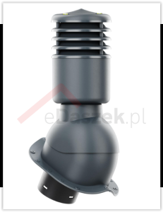 Kominek wentylacyjny KRONOPLAST SMARTLINE ocieplony fi 125 BUDMAT BELLA SARA 