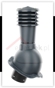 Kominek wentylacyjny KRONOPLAST SMARTLINE zimny  fi 125mm PRUSZYŃSKI LOARA