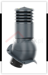 Kominek wentylacyjny KRONOPLAST SMARTLINE ocieplony fi 150 RUUKKI ELITE