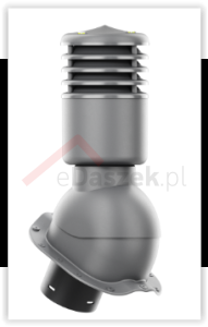 Kominek wentylacyjny KRONOPLAST SMARTLINE ocieplony fi 125 RUUKKI FINNERA