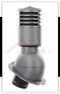 Kominek wentylacyjny KRONOPLAST SMARTLINE ocieplony fi 125 RUUKKI FRIGGE