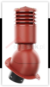 Kominek wentylacyjny KRONOPLAST SMARTLINE ocieplony fi 125 RUUKKI MONTERREY