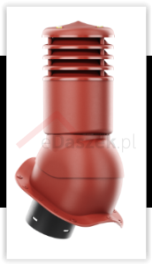 Kominek wentylacyjny KRONOPLAST SMARTLINE ocieplony fi 150 BLACHOTRAPEZ ENIGMA