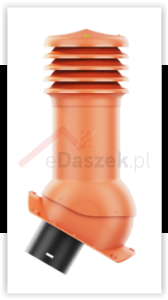 Kominek wentylacyjny KRONOPLAST HiVent zimny  fi 125mm RUUKKI ELITE