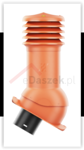 Kominek wentylacyjny KRONOPLAST HiVent zimny  fi 125mm BLACHOTRAPEZ KINGAS/KINGAS ECO/ KINGAS PLUS 