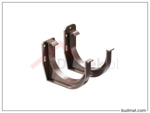 Budmat ProAqua PVC 75 Hak rynnowy doczołowy z dodatkowym otworem montażowym