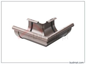 Budmat ProAqua PVC 125 Narożnik zewnętrzny kąt 90