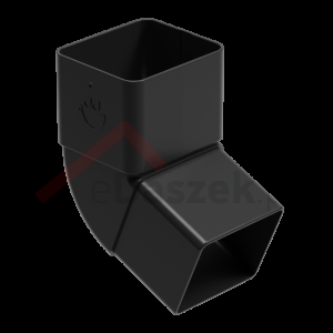 Galeco kwadratowe PVC2  80x70 Kolano kąt 67