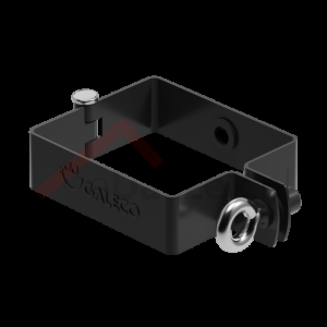 Galeco kwadratowe PVC2  80x70 Obejma metalowa